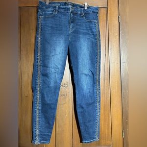Liverpool Jeans. Abby hi-rise ankle skinny with novelty tape